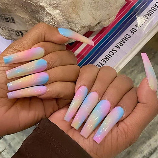 Faux Ongles Vyensa – Bleu